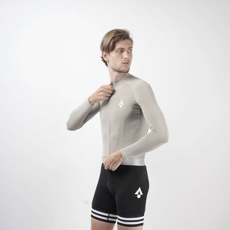 Manta Liberta Celestial Long Sleeve Dusty Sand Jersey Sepeda