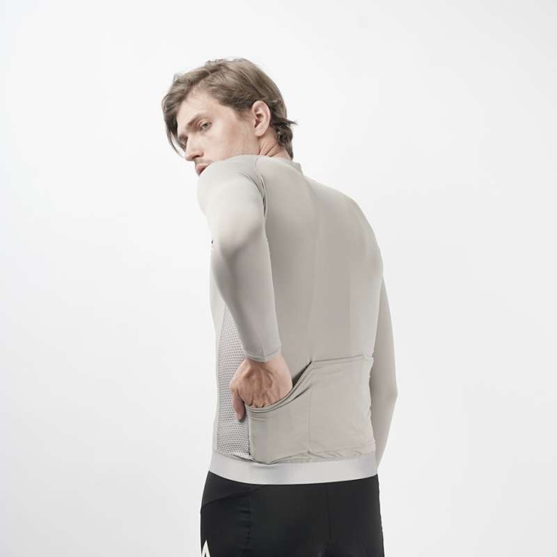Manta Liberta Celestial Long Sleeve Dusty Sand Jersey Sepeda