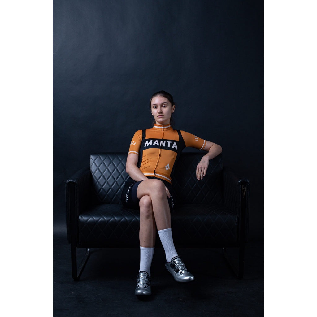 Manta Liberta Radiomir Women Bib Black Celana Sepeda