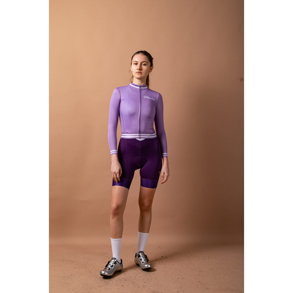 Manta Liberta Radiomir Women Bib Purple Celana Sepeda