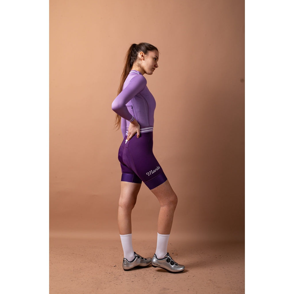 Manta Liberta Radiomir Women Bib Purple Celana Sepeda