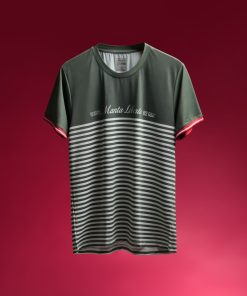 Manta X GBK Running Jersey SSC Series Green Stripe