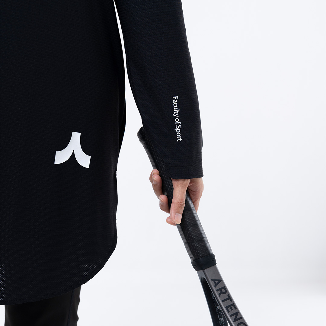 Manta Liberta Forma Libera Modest Baju Olahraga Wanita Syari Black Robe - Image 2