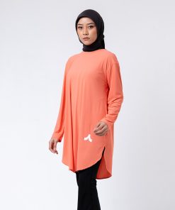 Manta Liberta Forma Libera Modest Baju Olahraga Wanita Syari Coral