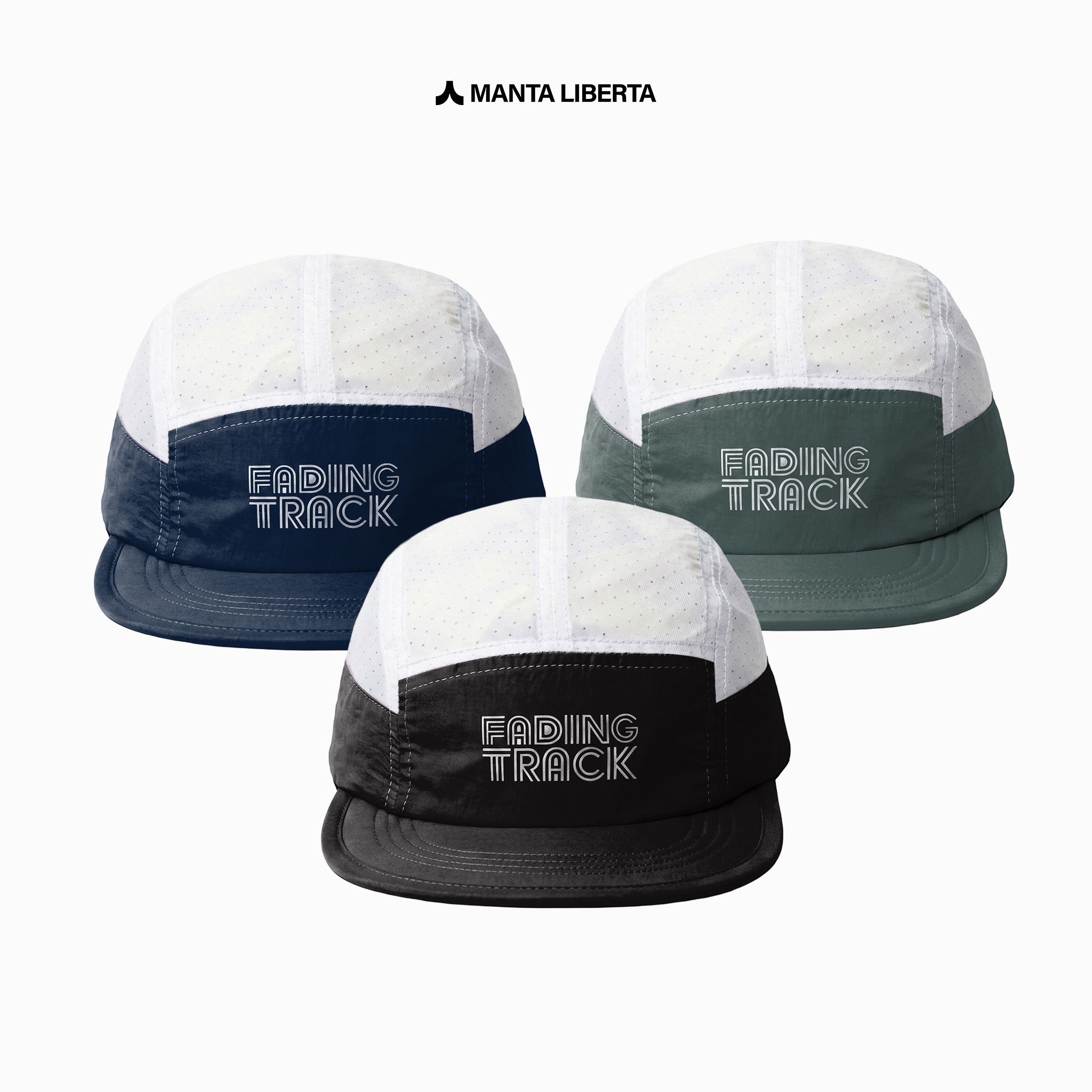 Manta Liberta Mesh Cap Topi Olahraga Bahan Mesh